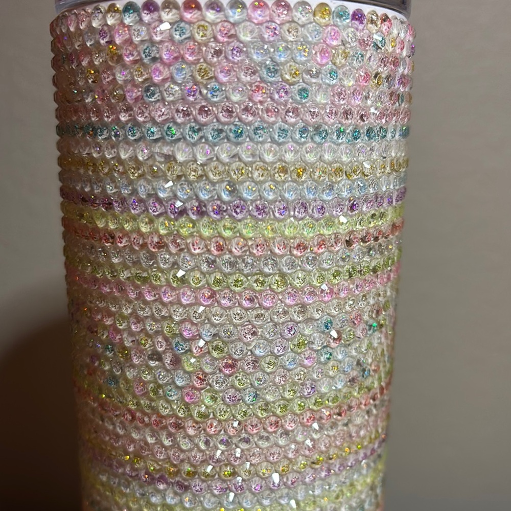 Colorful Rhinestone Tumbler - Picture 2 of 5